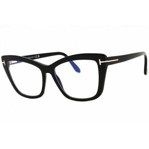 TOM FORD Eyeglasses TF5826B-001-55 Size 55/16/cat-eye BRAND NEW W CASE
